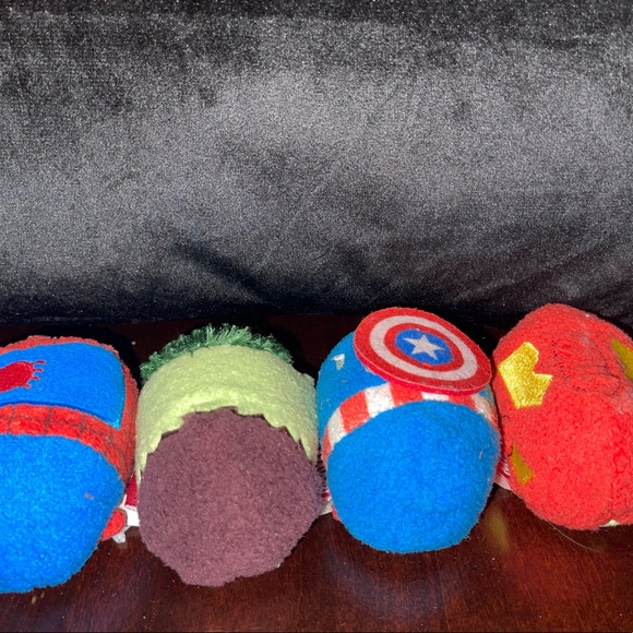Hulk and Iron Man Tsum Tsum Mini Plushies 🦸 - Picture 3 of 3
